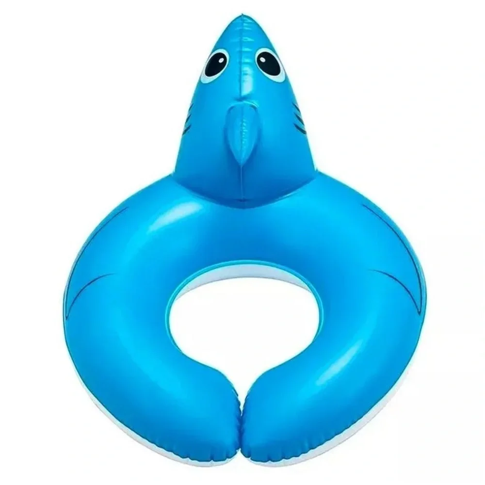 Kids' Blue Shark Inflatable Pool Float